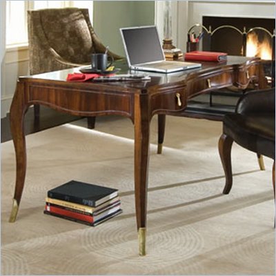 American Drew Bob Mackie Signature Wood Writing Desk in Rosewood