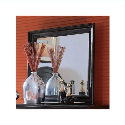 American Drew Camden Black Collection Landscape Mirror