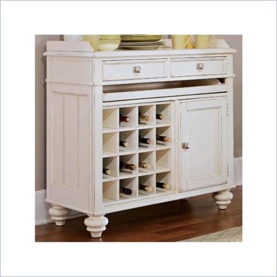 American Drew Camden Antique White Collection Server