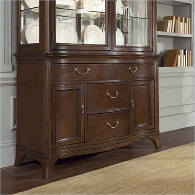American Drew Cherry Grove Buffet Base in Mid Tone Brown