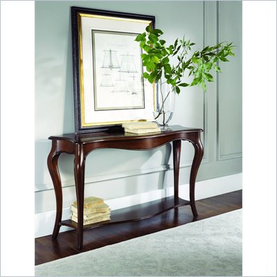 American Drew Cherry Grove Sofa Table in Mid Tone Brown