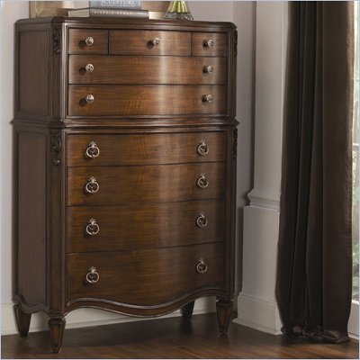 American Drew Jessica McClintock Couture 9 Drawer Chest in Mink Finish