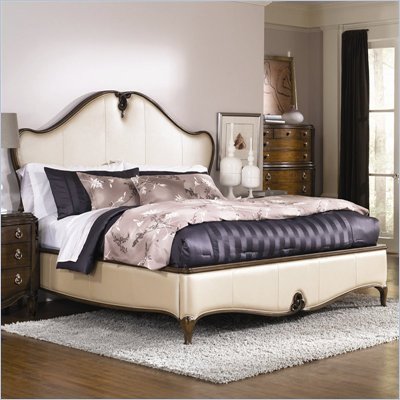 American Drew Jessica McClintock Couture Leather Low Profile Bed