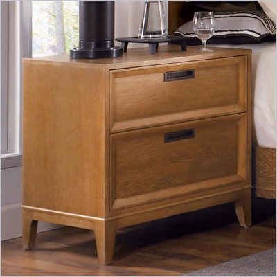 American Drew Sedona Nightstand in Dusty Oak Finish