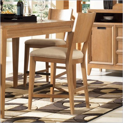 American Drew Sedona Counter Height Barstool in Dusty Oak Finish