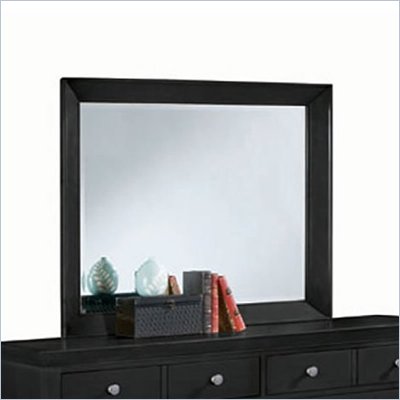 American Drew Sterling Pointe Landscape Mirror in Black