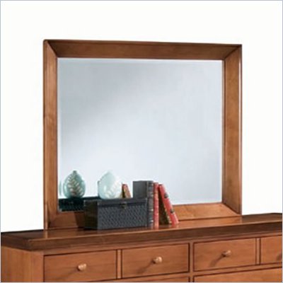 American Drew Sterling Pointe Landscape Mirror in Cherry