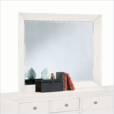 American Drew Sterling Pointe Landscape Mirror in Off White