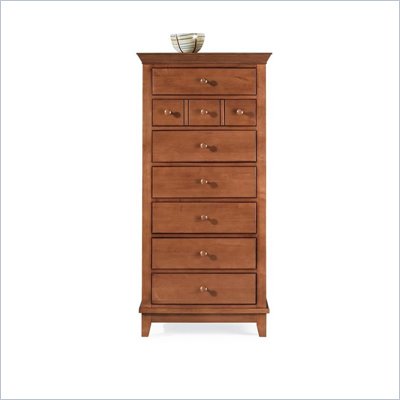 American Drew Sterling Pointe 7 Drawer Lingerie Chest in Cherry Finish