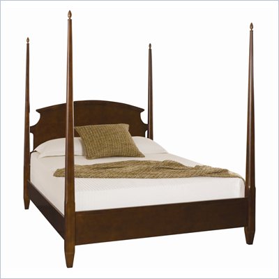 American Drew Sterling Pointe Poster Bed in Cherry Finish