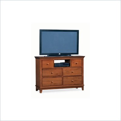 American Drew Sterling Pointe Fully Assembled TV Stand in Cherry Finish