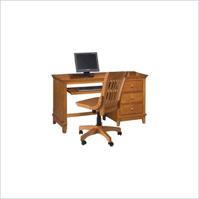 American Drew Sterling Pointe Wood Computer Desk in Maple