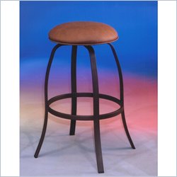Pastel Furniture Coronado Bronze 30'' Swivel Bar Stool in Shandora Toast