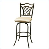 Pastel Furniture Willow Bridge 26 Counter Stool in Topanga Brown