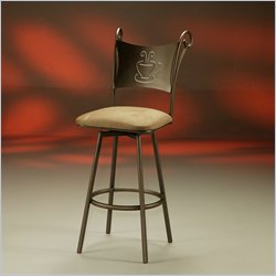 Pastel Furniture Key West 26" Swivel Counter Stool