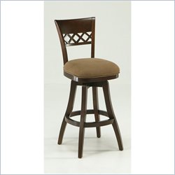 Pastel Furniture Horizon 26 Traditional Counter Stool in Burnt Passion
