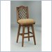 Pastel Furniture - Rio Norte Cosmo Sepia 30" Bar Stool w/ Passion Suede Burnt Fabric