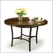 ADD TO YOUR SET: Pastel Furniture Atrium Round Wood Dining Table in Autumn Rust