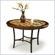 ADD TO YOUR SET: Pastel Furniture Atrium Travertine Dining Table in Autumn Rust