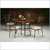 Pastel Furniture Atrium 5 Piece Copperstone Dining Set