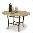 ADD TO YOUR SET: Pastel Furniture Atrium Travertine Dining Table in Autumn Rust