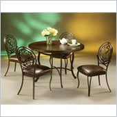 Pastel Furniture Island Falls Hard Wood Dining Set