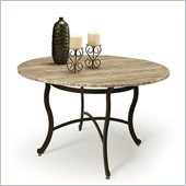 Pastel Furniture Island Falls Dining Table in Autumn Rust