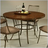 Pastel Furniture Victoria Hammered Copperston Table in Legacy Copper