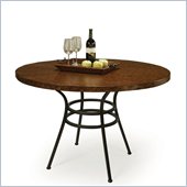 Pastel Furniture Oxford Copperstone Dining Table in Roletta Brown