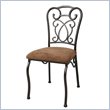 ADD TO YOUR SET: Pastel Furniture Vienna Topanga Brown Side Chair in Roletta Brown