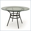 ADD TO YOUR SET: Pastel Furniture Vienna Glass Dining Table in Roletta Brown