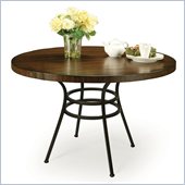 Pastel Furniture Westport Hard Wood Dining Table in Roletta Brown