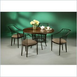 Pastel Furniture Metropolitan Dining Set in Autumn Rust
