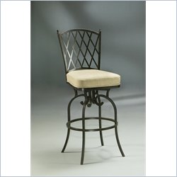 Pastel Furniture Atrium 30 Outdoor Barstool in Courtyard Siena