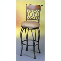 Pastel Furniture Lexington 26 Barstool in Autumn Rust with Buckskin