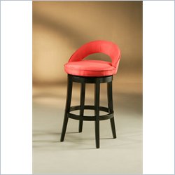 Pastel Furniture Urbana 26 Barstool in Microfiber Red