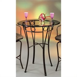 Pastel Furniture Napa Ridge Pub Table in Autumn Rust