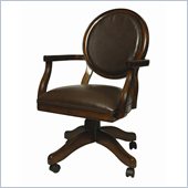 Pastel Furniture Devon Coast Caster Arm Chair in Cherry