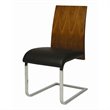 ADD TO YOUR SET: Pastel Furniture Federick Side Chair in Walnut & Black