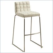 Pastel Furniture Donnakent 30 Bar Stool in Ivory