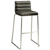 Pastel Furniture Dominica 26 Counter Bar Stool in Black/Walnut
