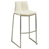 Pastel Furniture Daqo 26 Counter Bar Stool in Ivory