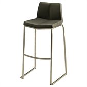 Pastel Furniture Daqo 26 Counter Bar Stool in Black