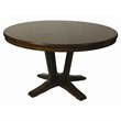 ADD TO YOUR SET: Pastel Furniture Devon Coast Round Wood Top Dining Table in Cherry