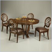 Pastel Furniture Devon Coast 5 Piece Dinette w/ Side Chairs