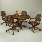 Pastel Furniture Devon Coast 5 Piece Dinette w/ Arm Chairs