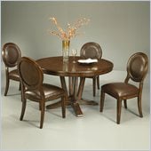 Pastel Furniture Devon Coast 5 Piece Dinette w/ Naples Side Chairs