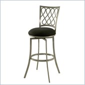 Pastel Furniture Keurig 26 Swivel Counter Stool in Klein Black