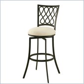 Pastel Furniture Keurig 30 Swivel Barstool in Klein Ivory