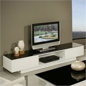 Pastel Furniture Kitano High Gloss TV Stand in White